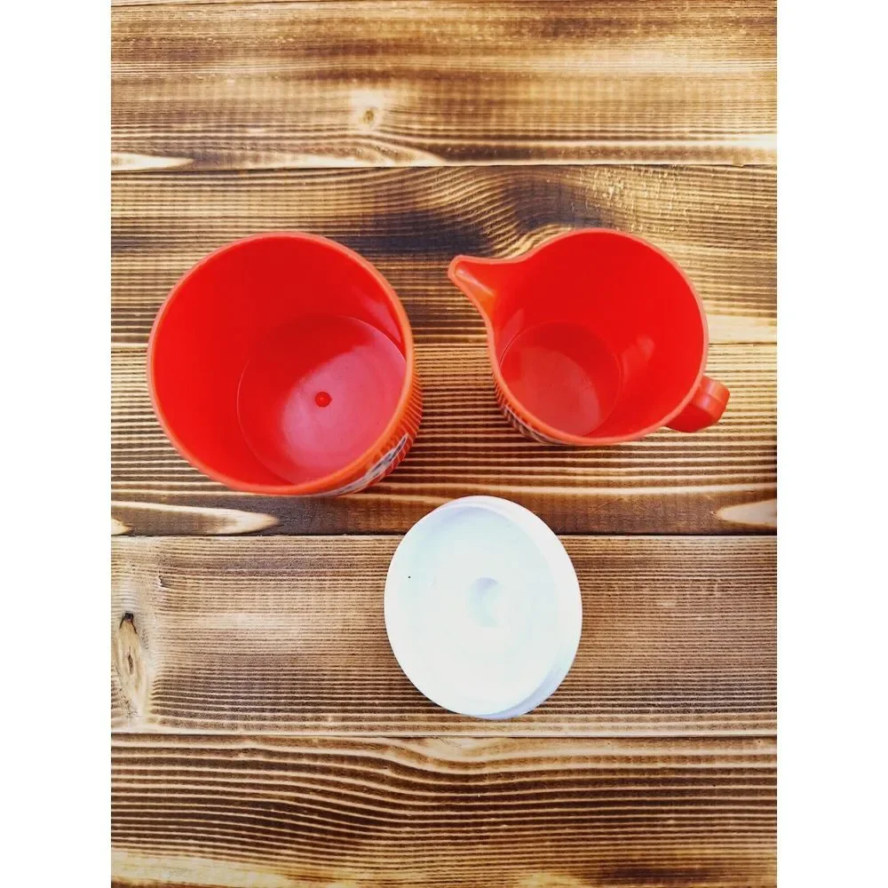 VINTAGE 11 PC TEA SET MICKEY‎ @ Minnie MOUSE All American Red White Blue Est. 28